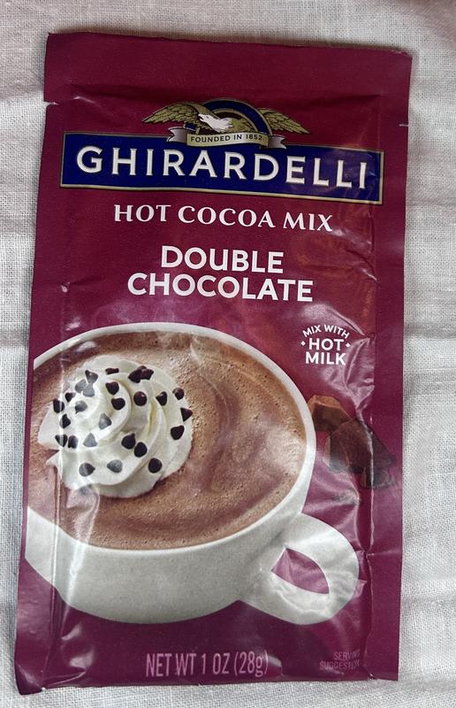GHIRARDELLI Double Chocolate Hot Cocoa Mix, 8-1oz Packets | Meijer