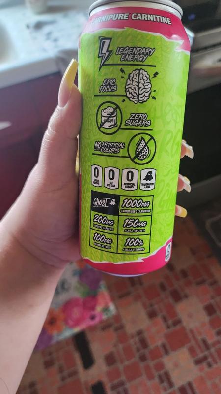 Buy Ghost Zero Sugar Energy Drink, Warheads Sour Watermelon, 16 fl