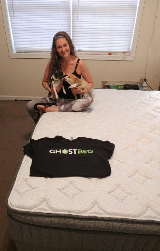 I LOVE MY NEW GHOSTBED!!!