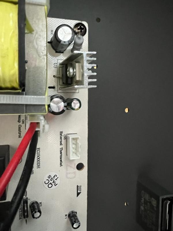 external thermostat connector