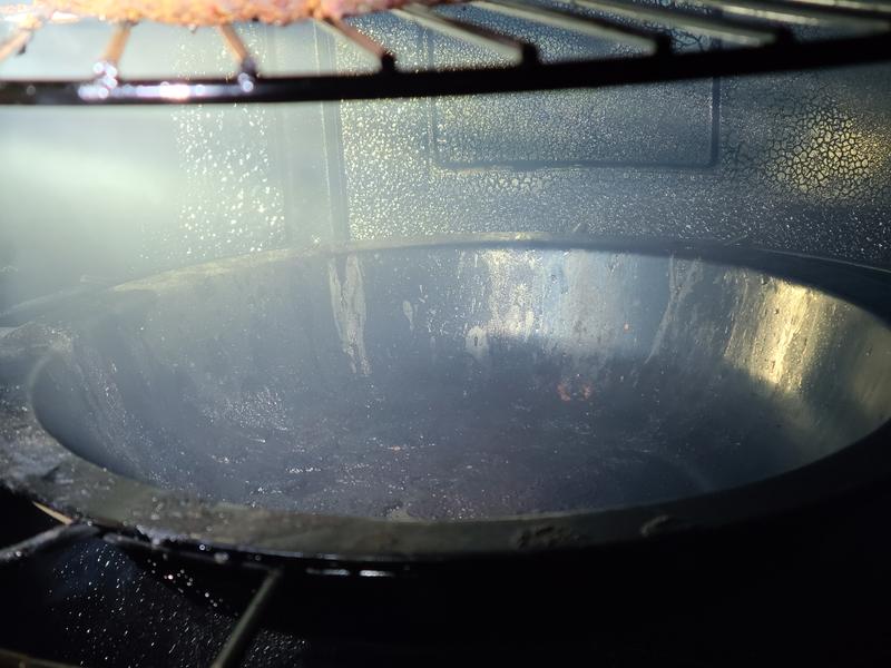 Even the Coating on the Drip Pan Melted