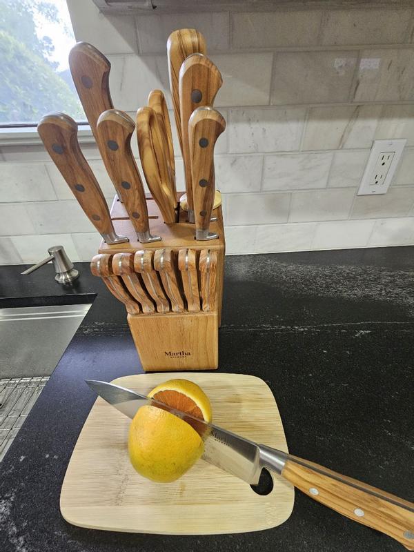 Customer photo for "The best affordable knife block!"