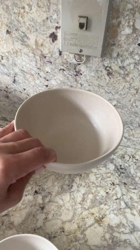 Customer photo for "The Bloomhouse Porto Petals is a ceramic dinnerware set made in Portugal with an elegant floral design, durable quality, and it is microwave and dishwasher safe, perfect for both everyday use and decorative table settings."