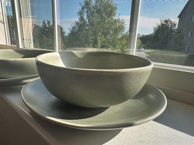 Customer photo for "Beautiful, high quality…and microwave/dishwasher s"