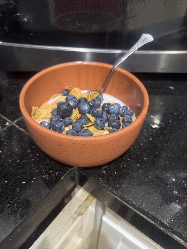 Customer photo for "attractive dinnerware"