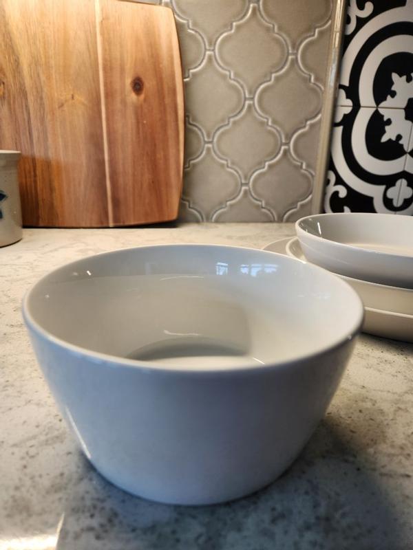 Customer photo for "Simple, pretty, practical dinnerware"