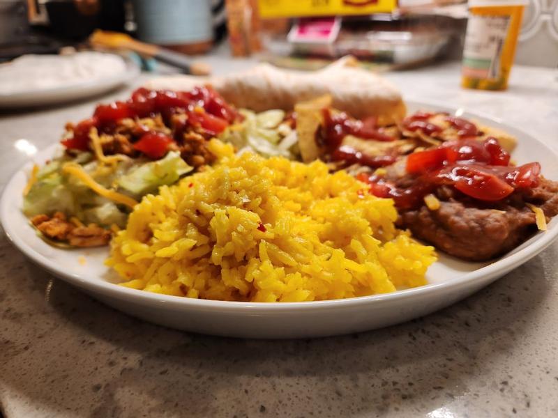 Customer photo for "Simple, pretty, practical dinnerware"