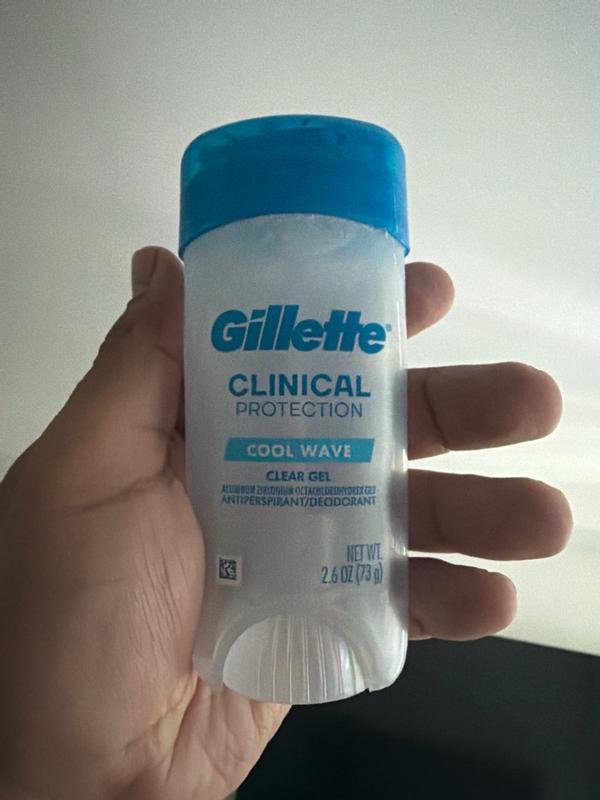 Gillette 7.6 oz Clear Gel Cool Wave Deodorant 2-Pack - 837075