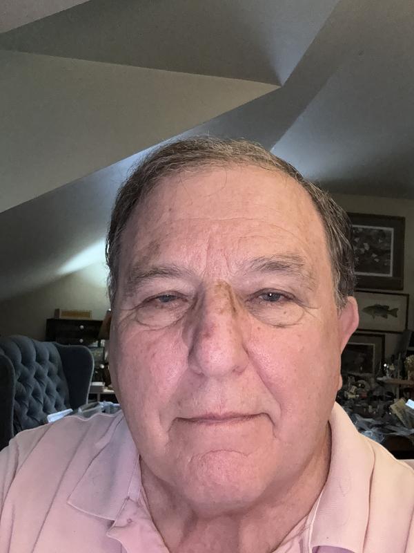 Just shaved off a one week old beard and still smiling!