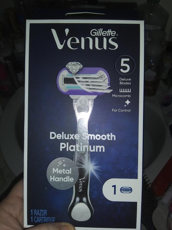 Customer Reviews: Gillette® Venus Platinum Extra Smooth Women's Razor ...