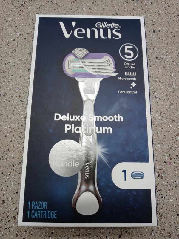 Customer Reviews: Gillette® Venus Platinum Extra Smooth Women's Razor ...