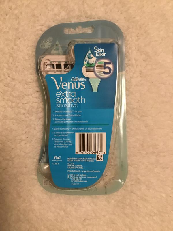 Gillette Venus Sensitive Sensitive Women's Disposable Razors