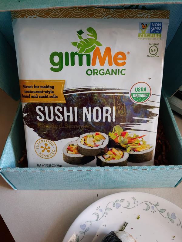 Organic Sushi Nori Sheets - .81oz (2 Pack)