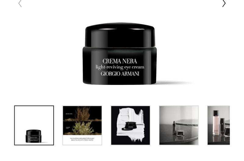 Skincare Giorgio Armani Armani Crema Nera Light Cream Crema Nera