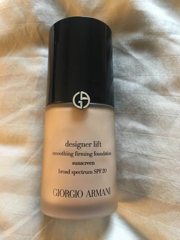 giorgio armani designer shaping cream foundation discontinued