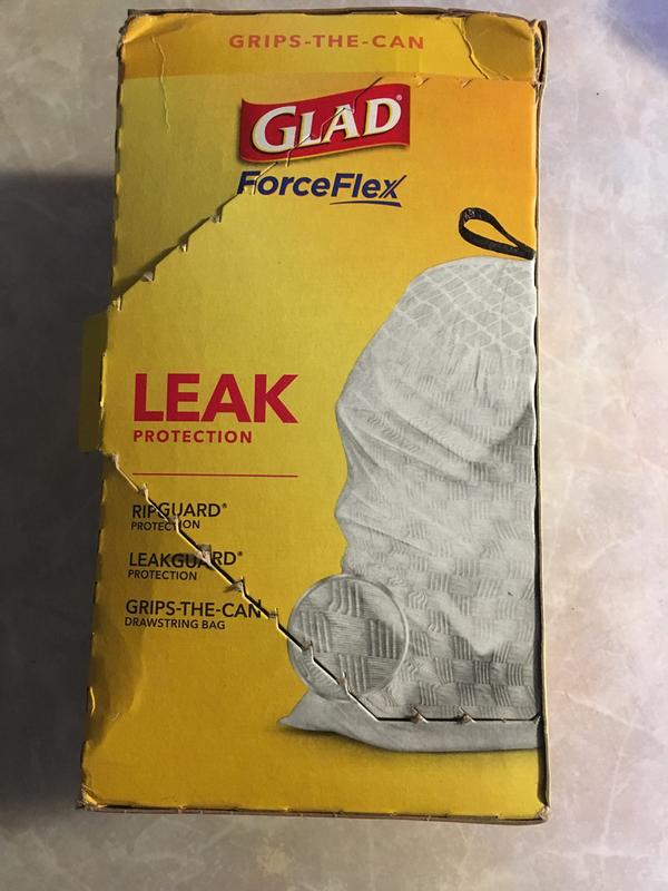 Glad ForceFlex Tall Kitchen Drawstring Trash Bags, 90 ct - Fry's Food Stores