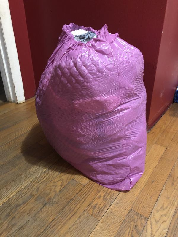 Purple Trash Bags (10, 33 GALLONS)