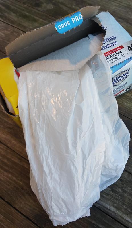 Meijer Medium White Trash Bags, 8 Gal, 28 ct