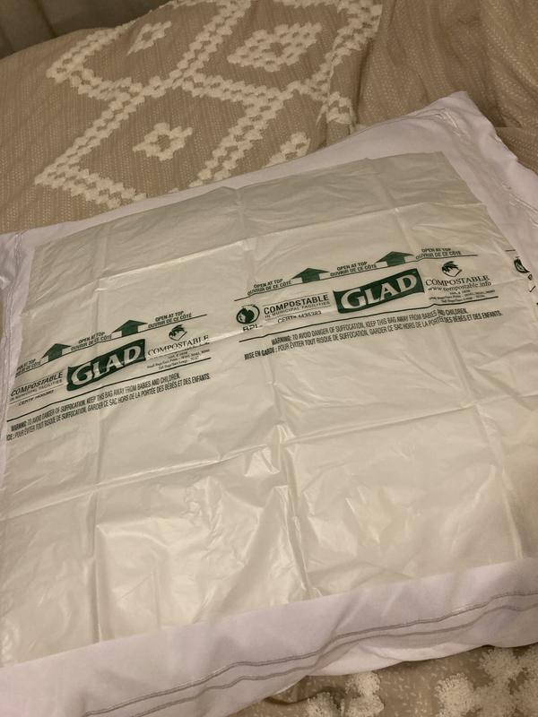 This is one bag on my 20x20 inch sham