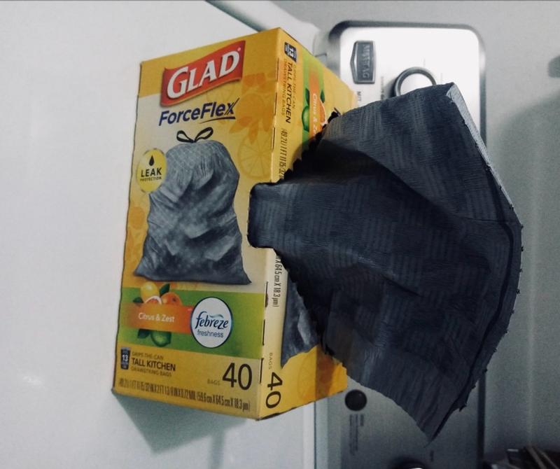 Glad Forceflex Drawstring Trash Bags - Lemon Zest - 13 Gallon