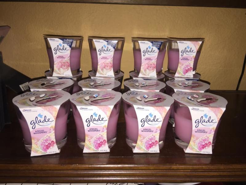 Angel Whispers® Single-Wick Candle | Glade® Floral Home Fragrance