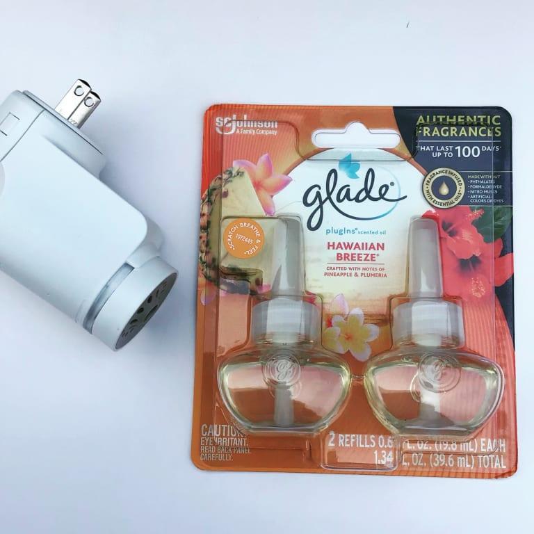 Glade PlugIns Scented Oil Starter kit, Air Freshener, Hawaiian Breeze, 1.34  oz