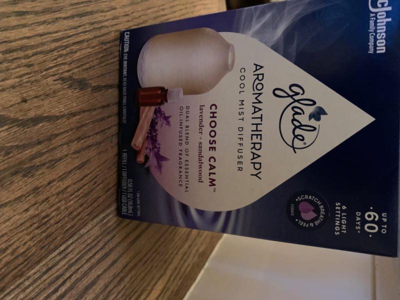 Glade Aromatherapy Diffuser Refill Air Freshener - Choose Calm - 16.8ml