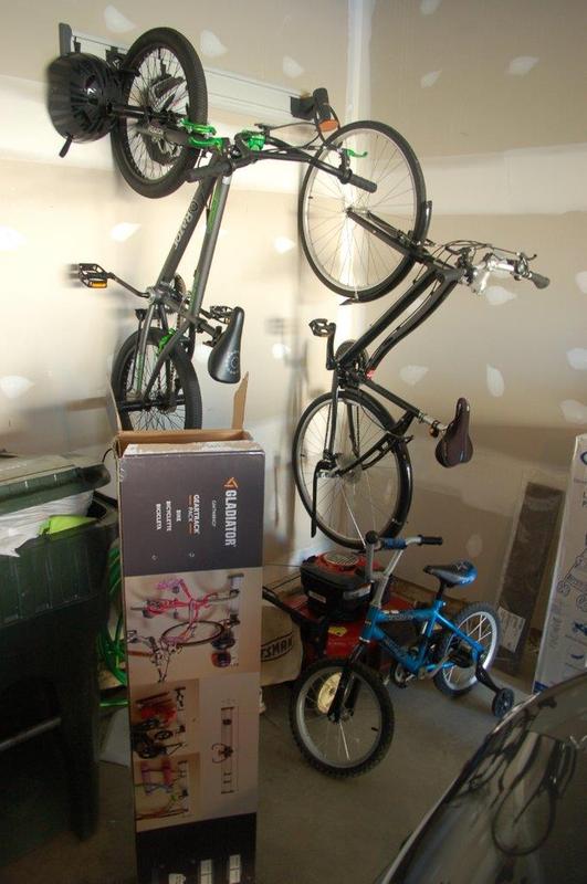 gladiator garage bike storage