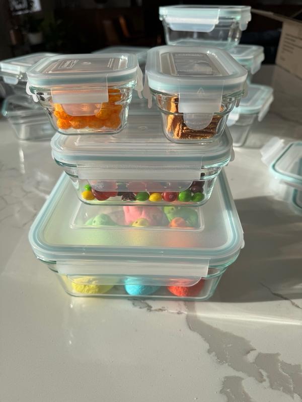 Member's Mark 24-Piece Glass Food Storage Set By Glasslock - Sam's