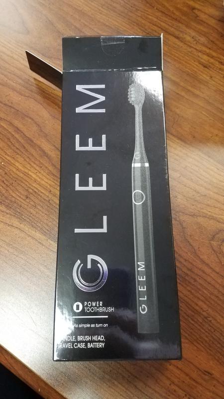gleem electric toothbrush battery