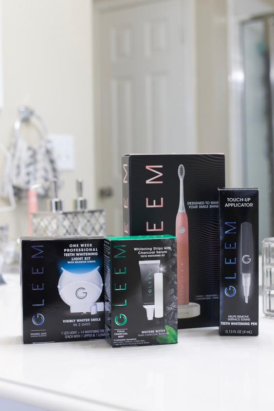 GLEEM Rechargeable Electric Toothbrush Midnight Black GLEEM