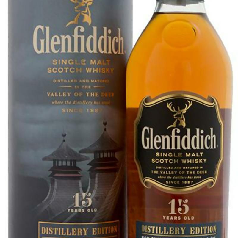 Glenfiddich 15 Year Old Solera Reserve Single Malt Scotch Whisky 750 Ml Kroger