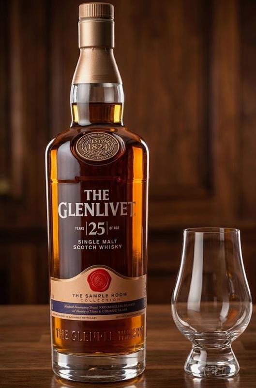 25 Year Old Single Malt Speyside Scotch The Glenlivet US