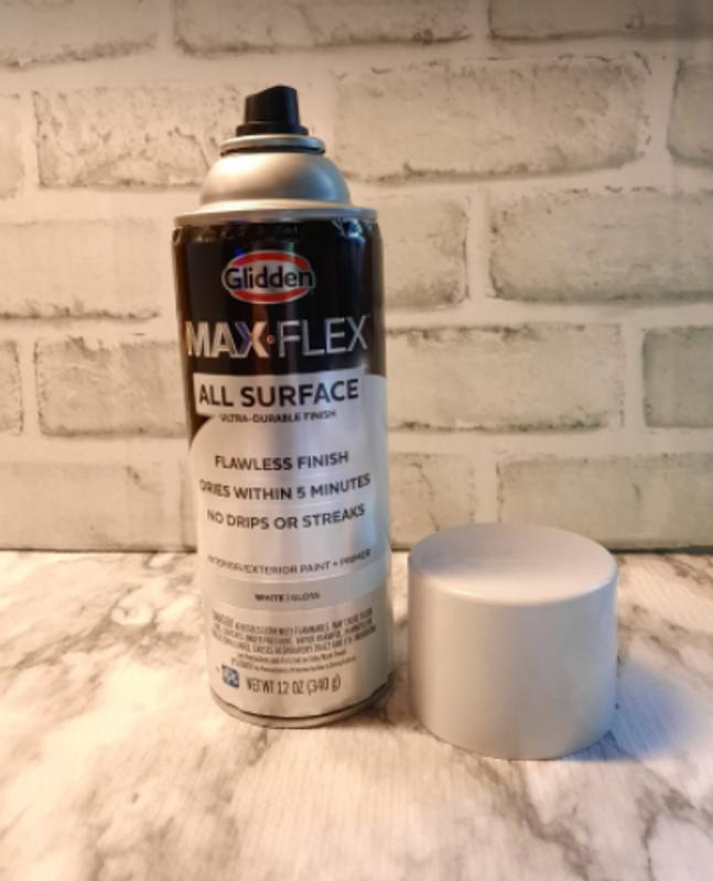 GLIDDEN MAX FLEX 12 oz. Satin Brown Clay Interior/Exterior All