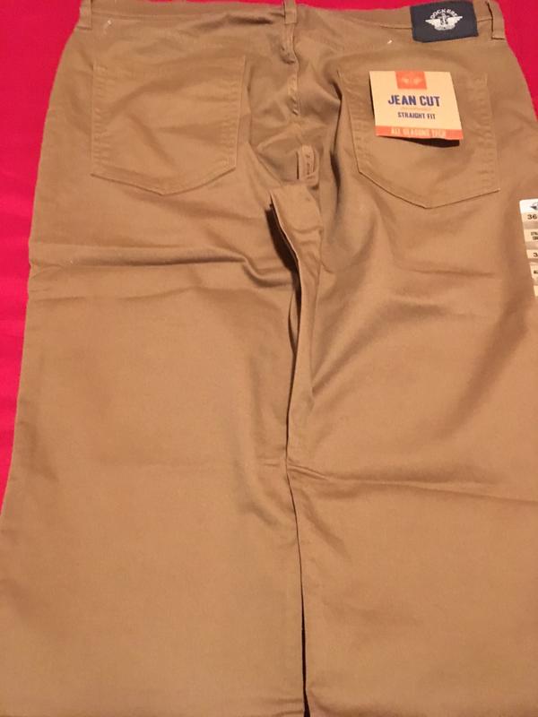 Back of my Dockers Straight Fit All Seasons Tech Jean Cut Pants