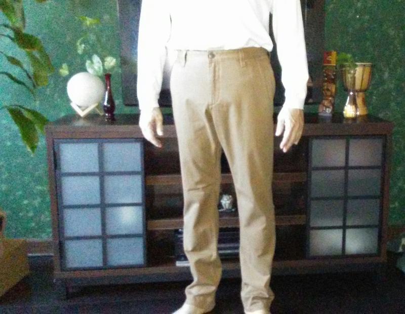 As you can see, there is a bit of bunching in the groin area