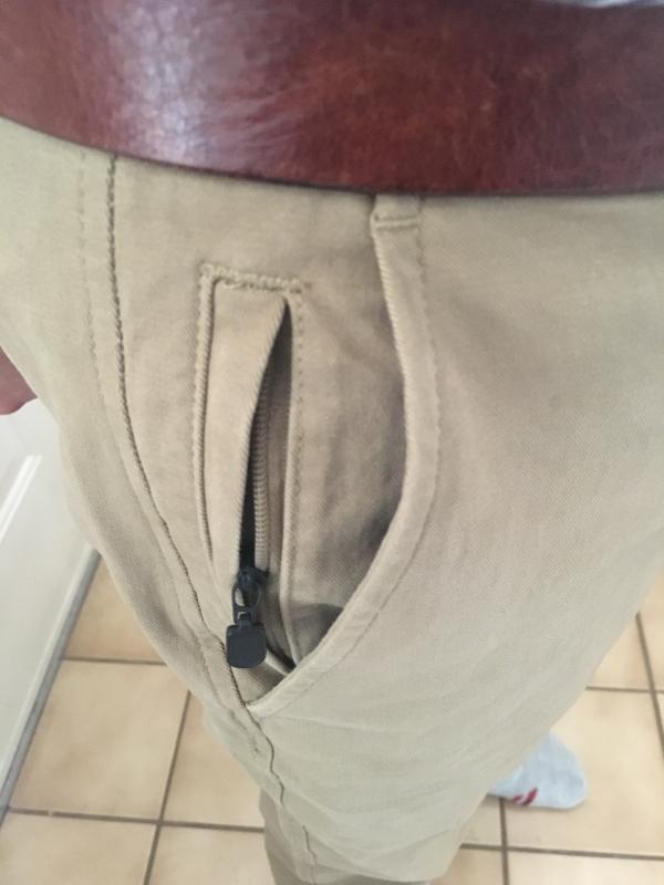 Love This Added Pocket With Zipper!