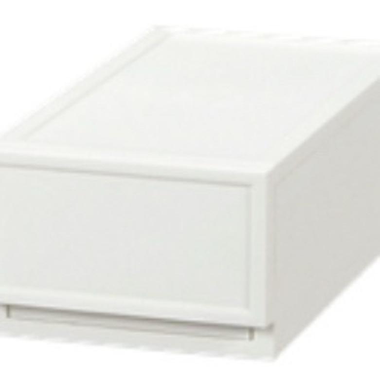 Astage White Stackable Polypropylene Storage Drawer 9.57-in Astage White Stackable Polypropylene Storage Drawer 9.57-in