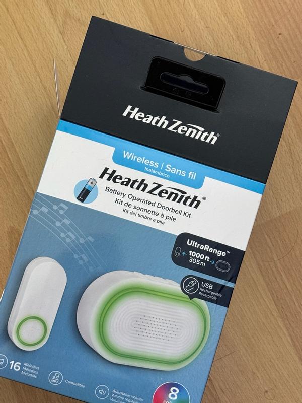 Heath Zenith Satin Wireless Doorbell Kit 91009304 at Lowes.com