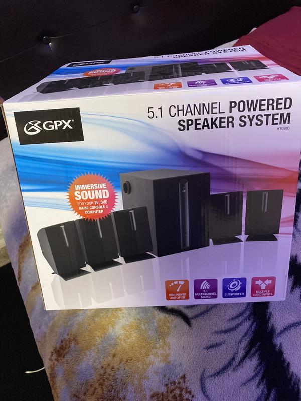 Gpx home hot sale theater speaker system