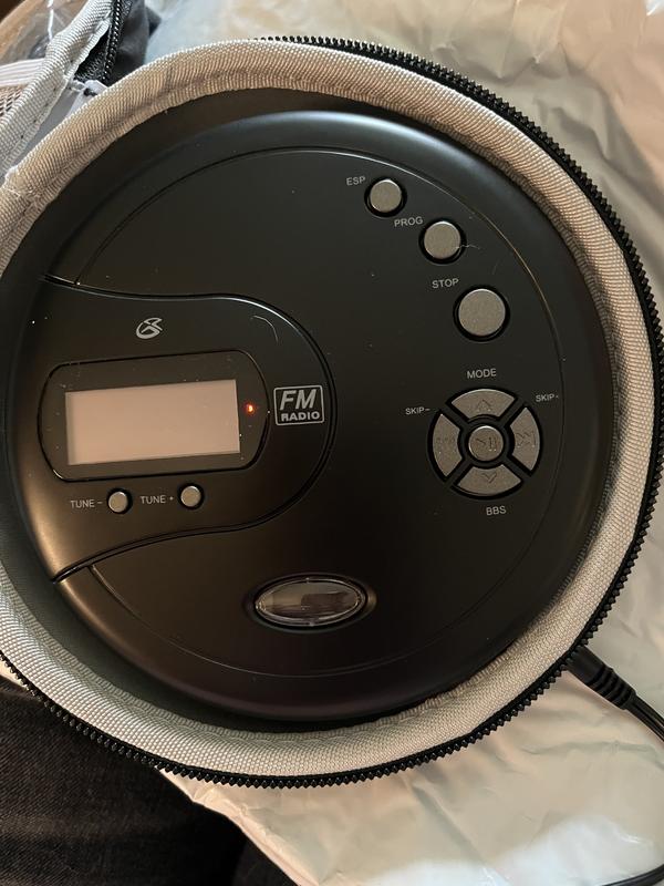 GPX CD player w/FM radio