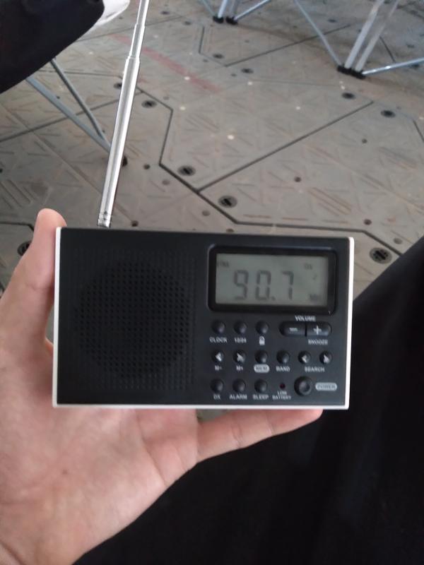 GPX Portable AM/FM Radio, Black, R116B