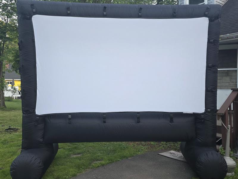 ground frame and projector screen