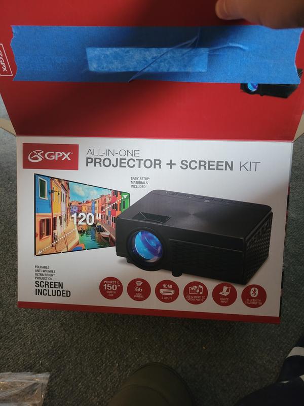 GPX Projector with Bluetooth Black PJ609B - Best Buy