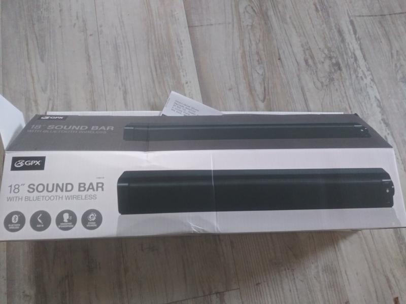 gpx 18 inch sound bar