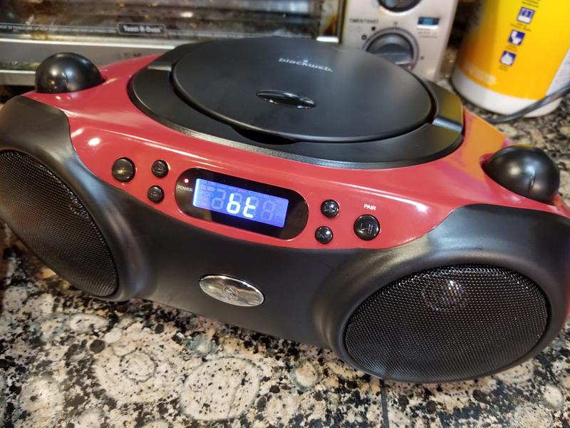 Bluetooth CD Player with Digital FM Radio (BWA17AA003 BCB237R)