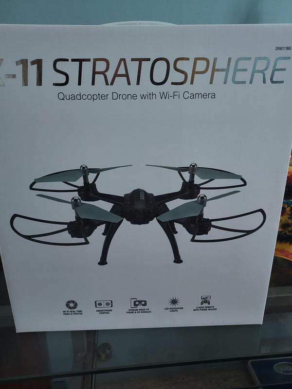 Sky Rider Quadcopter Drone w/Wi-Fi Camera (DRW311)