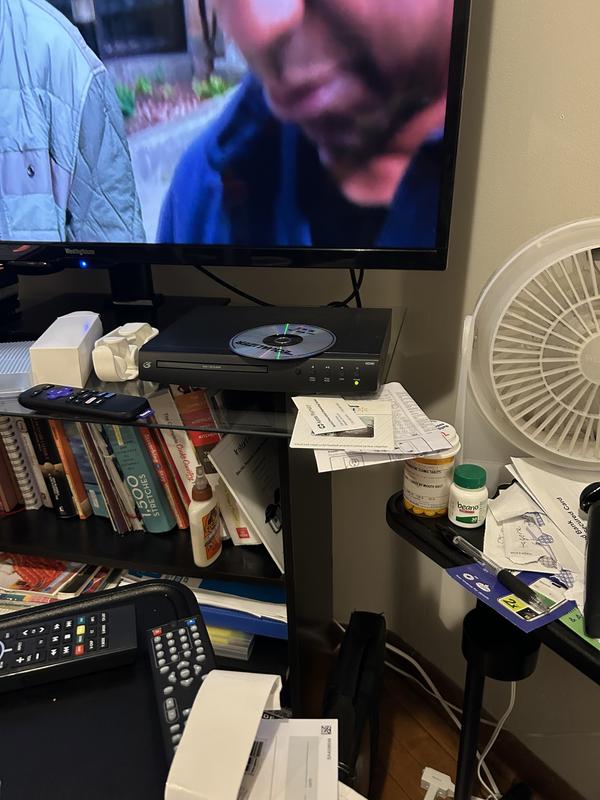 My new dvd/cd player