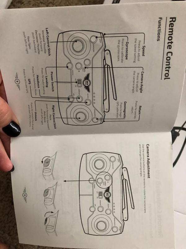 sky rider raven foldable drone