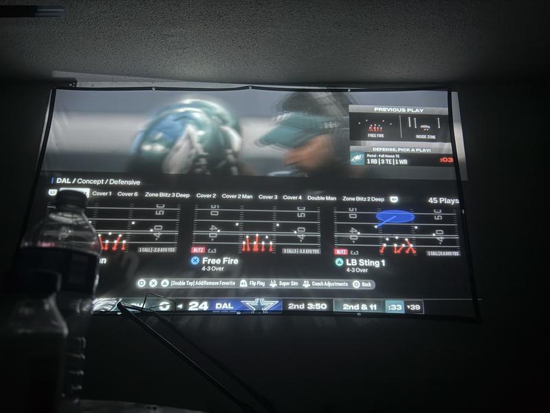 My new projector